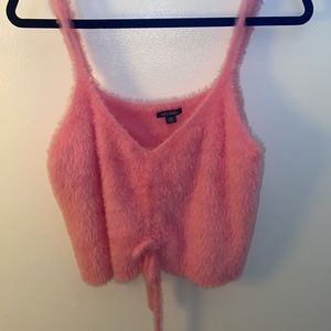 FUZZY CROP TANK